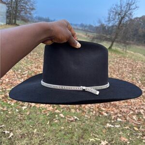 VTG Resistol George Strait Design Self-Conforming 4x Cowboy Hat